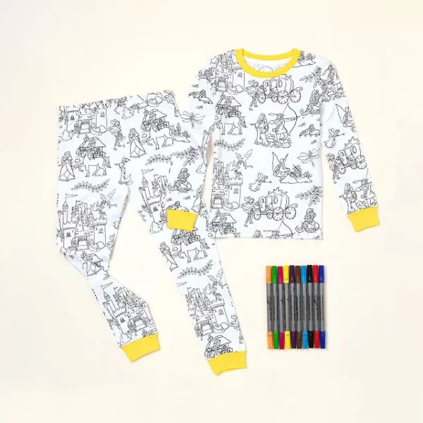 Fairytale Color In Pajamas 2