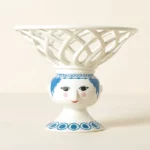 Fruit Lady Pedestal Bowl 3