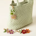 Handmade Wildflower Bag Charm