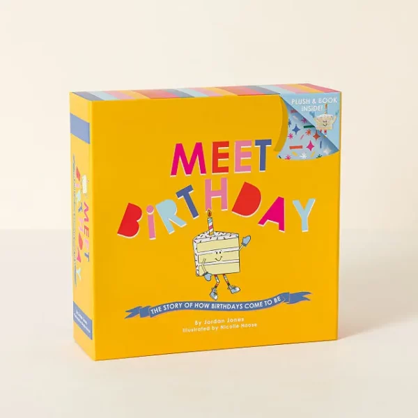 Meet Birthday Book & Plush Gift Set 3