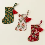 Mini Stocking Gift Card Holder Set 2