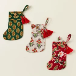 Mini Stocking Gift Card Holder Set