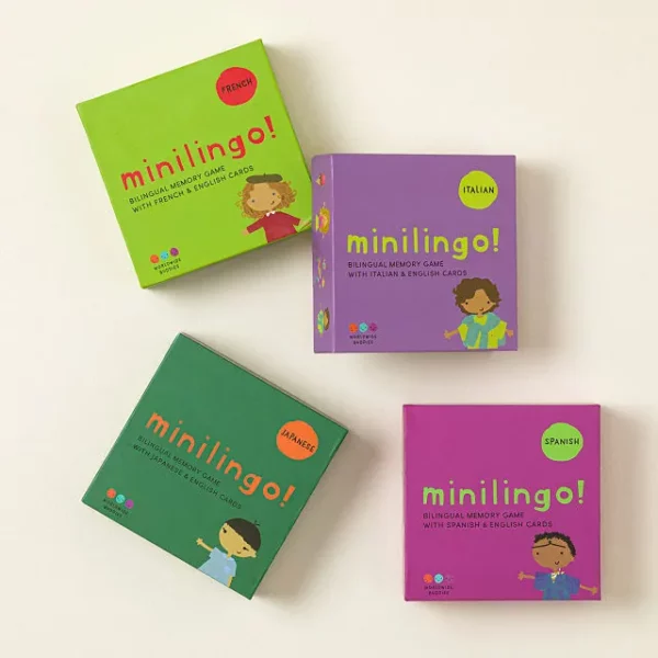 Minilingo Bilingual Starter Flashcards 1
