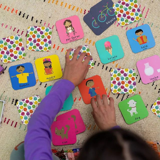 Robert Kline Art Handmade Gift Ideas 12 Minilingo Bilingual Starter Flashcards