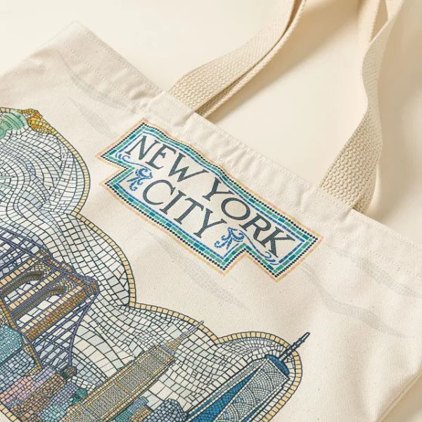 Nyc Mosaic Tote Bag 1