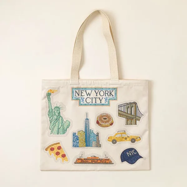 Nyc Mosaic Tote Bag 3