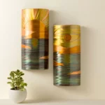 New Horizon Flame Painted Wall Art