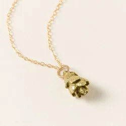 Petite Pinecone Necklace