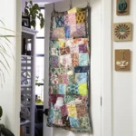 Repurposed Sari Door Caddy