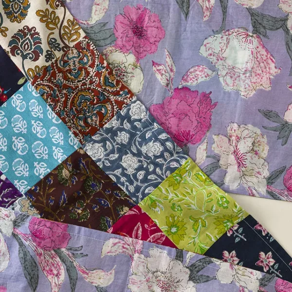 Repurposed Sari Table Runner 1