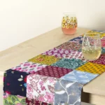 Repurposed Sari Table Runner
