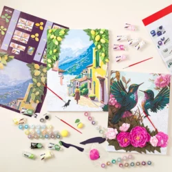 Sensory Sculpting & Paint By Number Craft