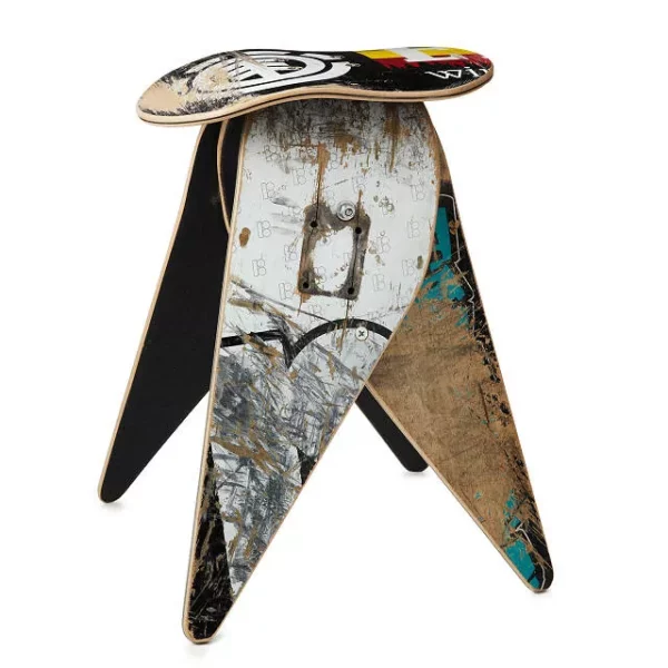 Skateboard Stool 1