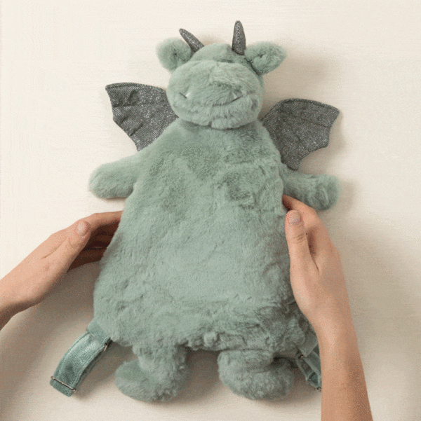 Treasure Protecting Plush Dragon Backpack 1