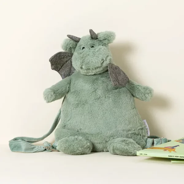 Treasure Protecting Plush Dragon Backpack 3