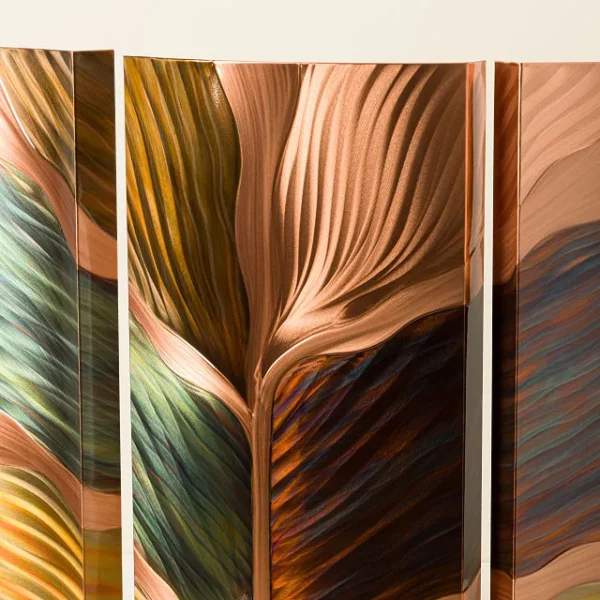 Tree Of Life Flame Painted Wall Art 3