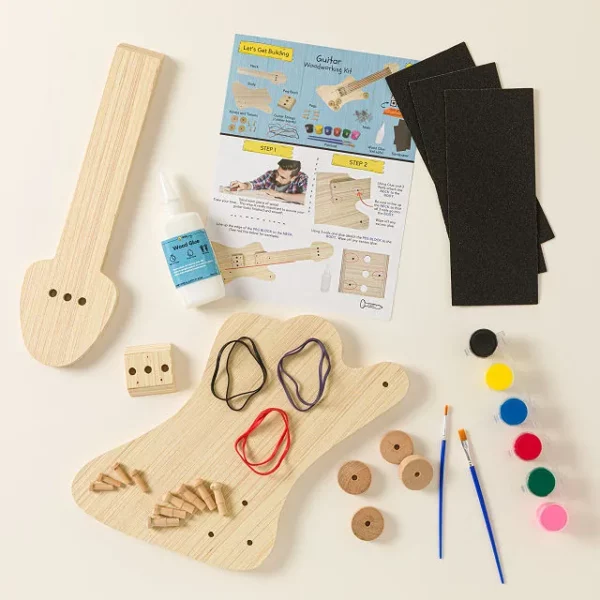 Wooden Guitar Builder Kit 2