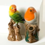 Birds Of A Feather Bud Vases 2