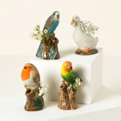 Birds Of A Feather Bud Vases