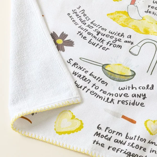 Butter Recipe Dish Towel 1