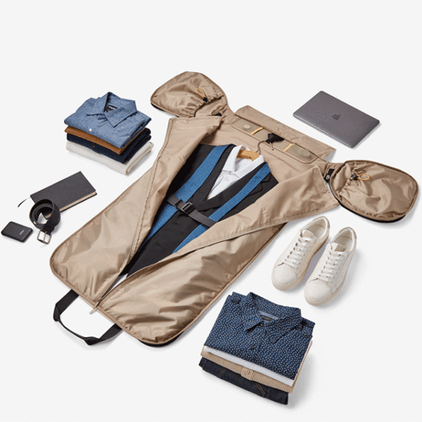 Deluxe 2 In 1 Garment Weekender Bag Q