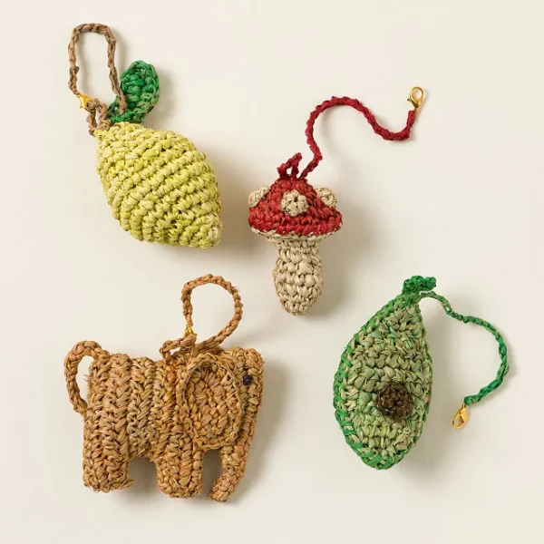 Hand-woven Bag Charms