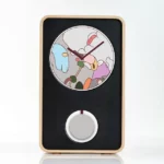 Moving Canvas Animated Desk Clock