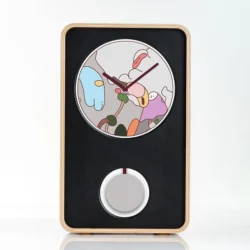 Moving Canvas Animated Desk Clock