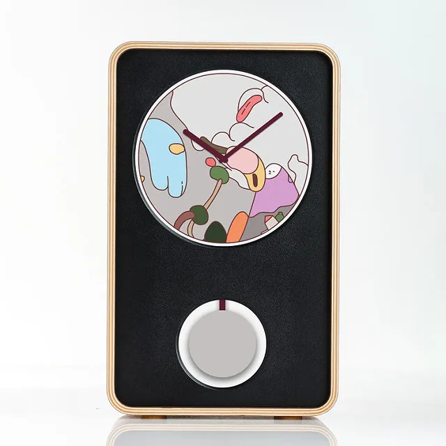 Moving Canvas Animated Desk Clock