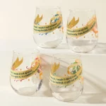 Sip & Spin Dreidel Glasses - Set Of 4 1