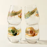 Sip & Spin Dreidel Glasses - Set Of 4 4