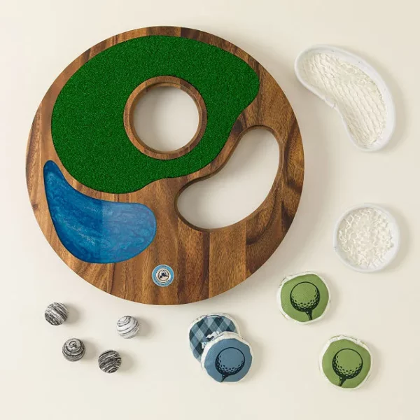 2-in-1 Golf & Cornhole Outdoor Toss Game 1