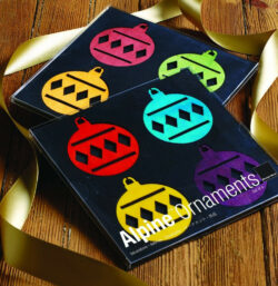 Alpine Ornaments, Set Of 4