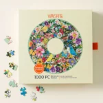 Birds And Blooms 1,000-piece Wreath Puzzle