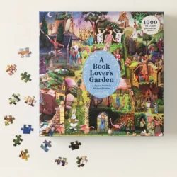Book Lover's Garden Puzzle