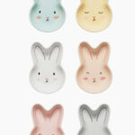 Bunny Pinch Bowls, Set Of 6
