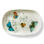 Butterfly Metal Trinket Tray