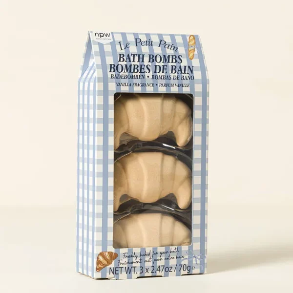 Buttery Croissant Bath Bombs- Set Of 3 1