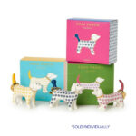 Ceramic 'posh Pooch' Dachshund Ring Holder