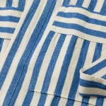 Coastal Stripe Turkish Cotton Robe 2