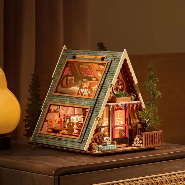 Cozy A-frame Cabin Diy Building Kit 1