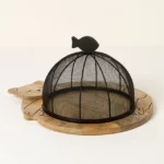 Cozy Cat Serving Board & Cloche 3