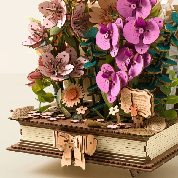 Diy Blooming Book Building Kit `