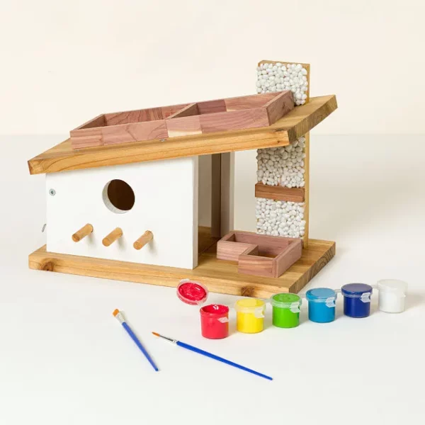 Diy Craftsman Planter Birdhouse Kit 2