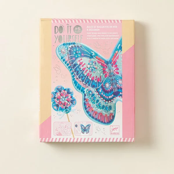 Diy & Dress Up Butterfly Wings And Wand 1