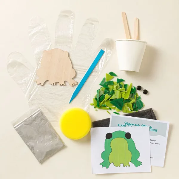 Diy Stained Glass Mosaic Plant Stake Kit 3