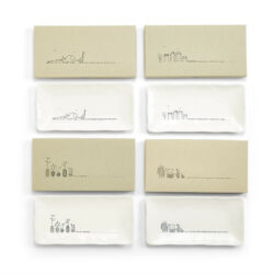 East Of India Long Trinket Tray In Gift Box