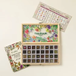 Edible Flower Seed Bank & Almanac Gift Set
