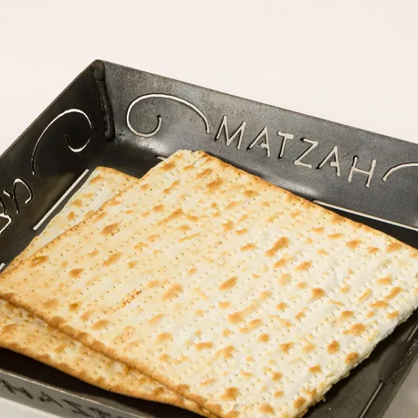 Flame-cut Matzah Tray 1