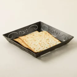 Flame-cut Matzah Tray